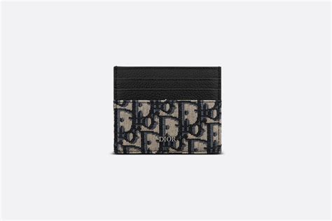 dior mens wallet card holder